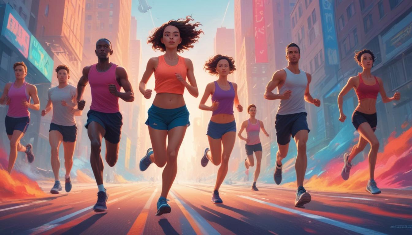 course à pied, bienfaits, endurance, santé cardiovasculaire, prévention blessures, bien-être mental