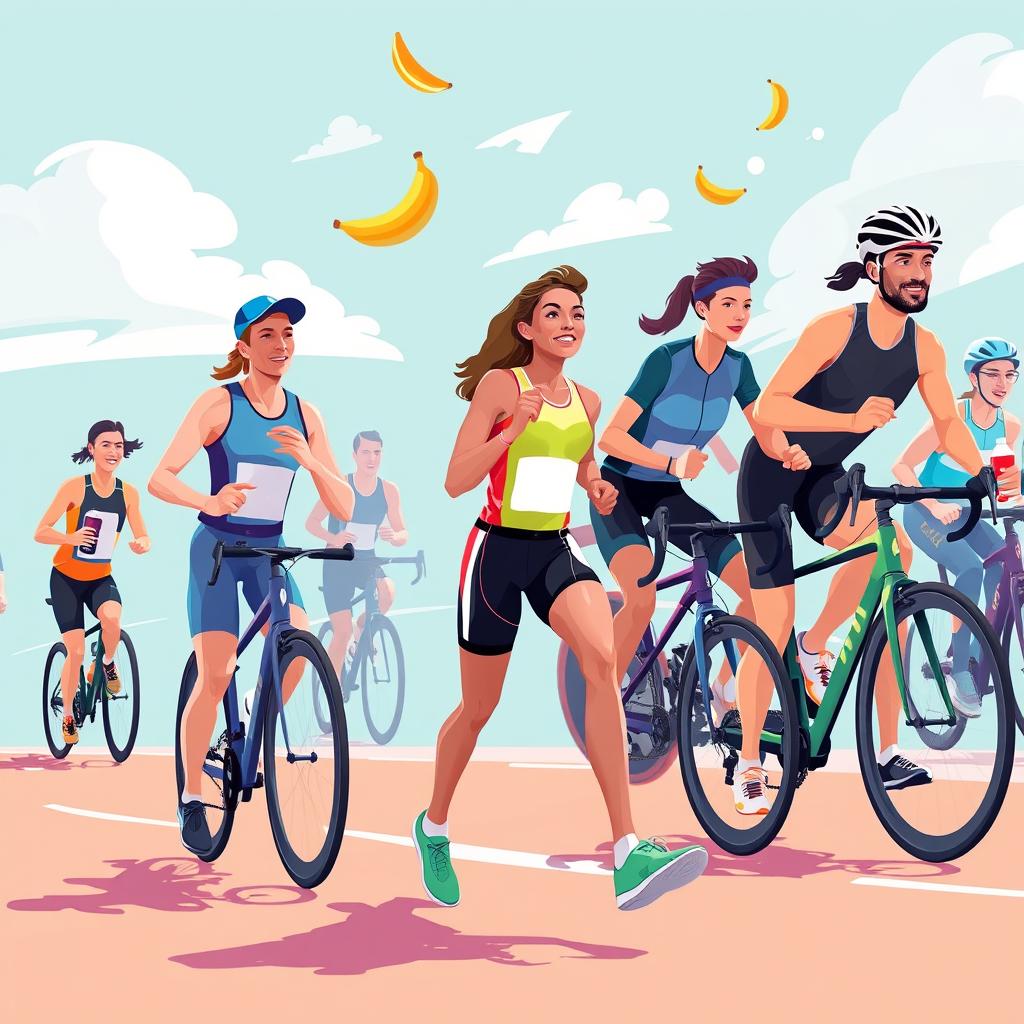 nutrition, endurance, marathon, triathlon, route, performance, entraînement, athlète