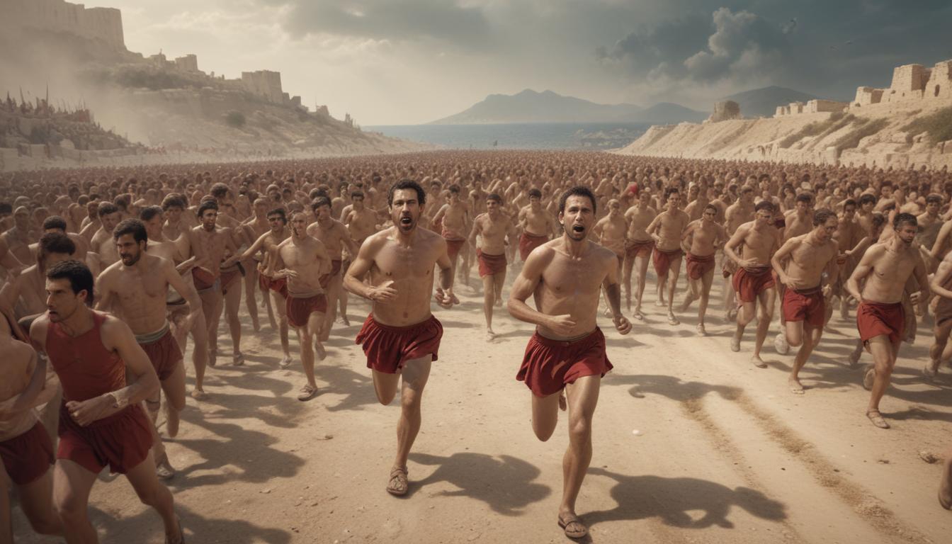 marathon, 42 km, histoire du sport, distance marathon, Jeux Olympiques, légende grecque