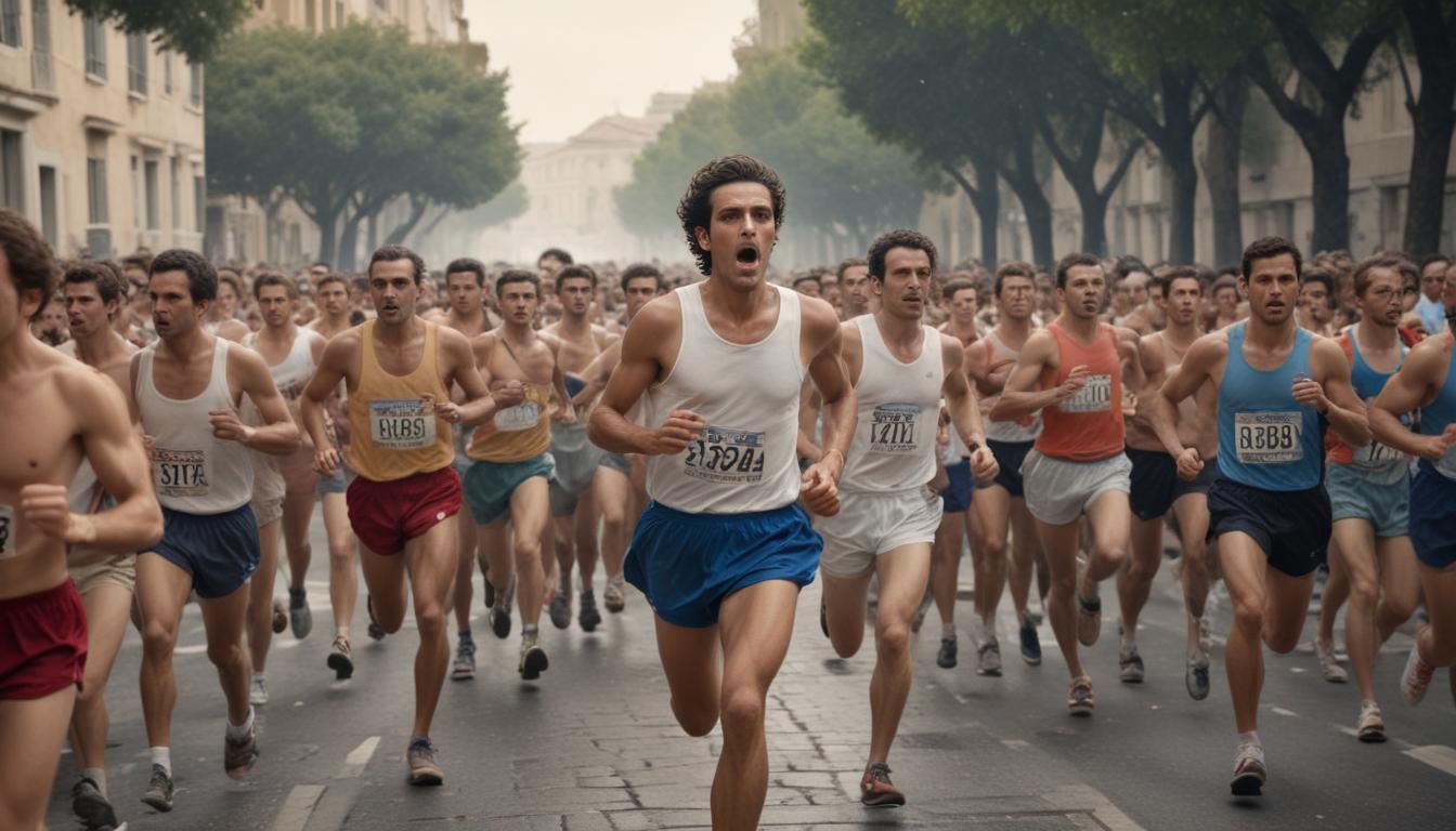 marathon, histoire du sport, première course, Philippidès, Spyridon Louis