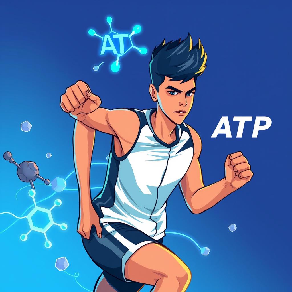 ATP, ADP, énergie cellulaire, entraînement endurance, métabolisme, phosphorylation oxydative, HIIT, récupération, performance sportive